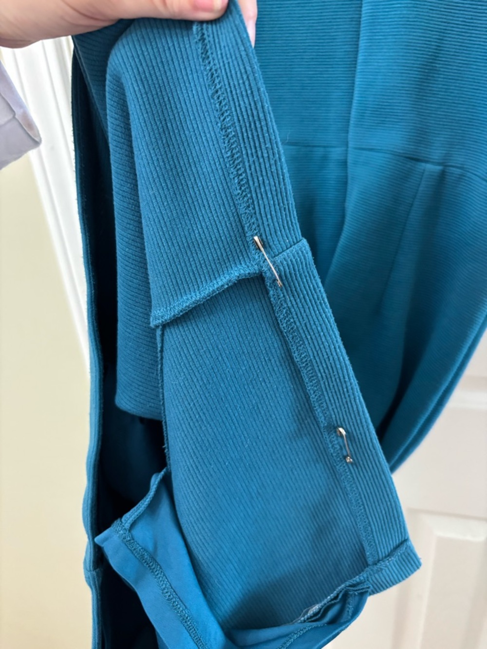 Boden Elsa Ottoman Dress Teal Short-Sleeve Sheath Dress Women’s Size 10 Reg - Picture 8 of 10